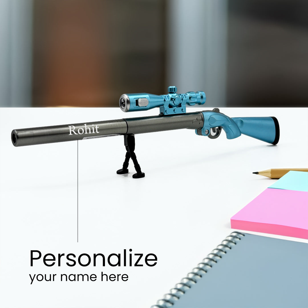 Personalized Sniper Rifle Pen | Love Craft Gifts
