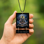 Mahadev Car Hanger – 2×3" | Love Craft Gifts