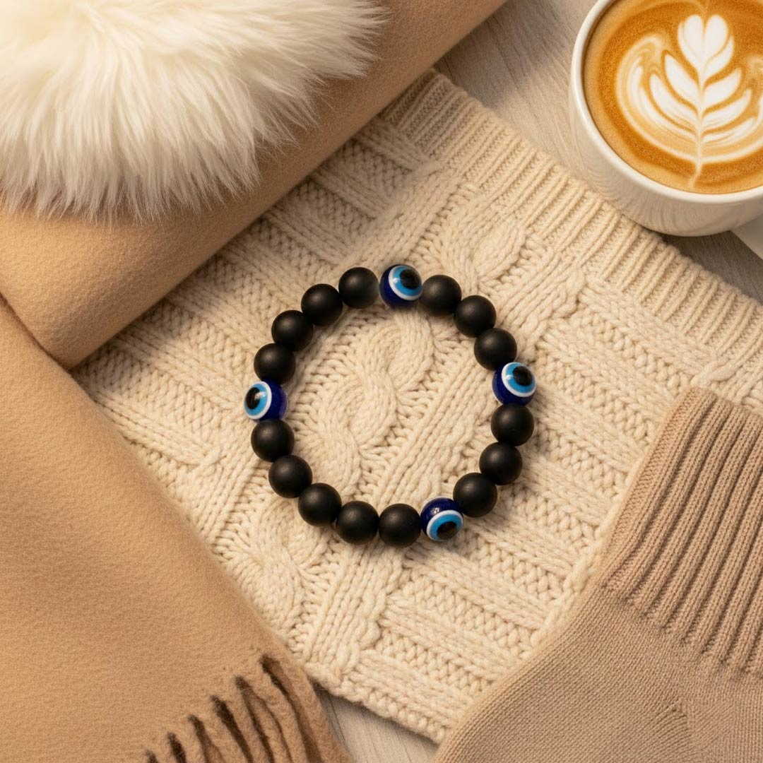 Evil Eye Bracelet – Protection from Negativity & Positive Energy Charm | Love Craft Gifts