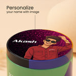 Fastrack Black Camo Dial Watch with Personalized Gift Box | Love Craft Gifts