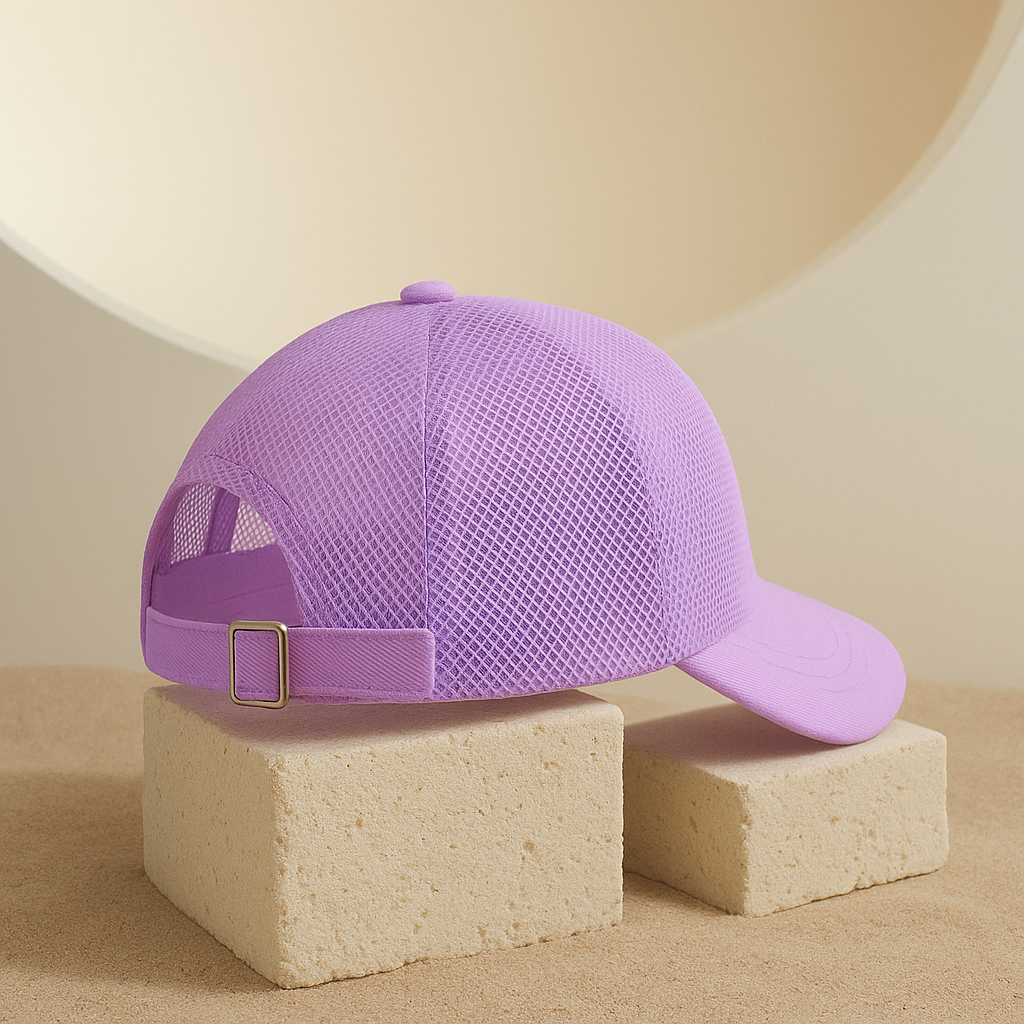Cute Kids Cartoon Character Mesh Cap – Kuromi, Melody, Cinnamoroll (Adjustable & Breathable) | Love Craft Gifts