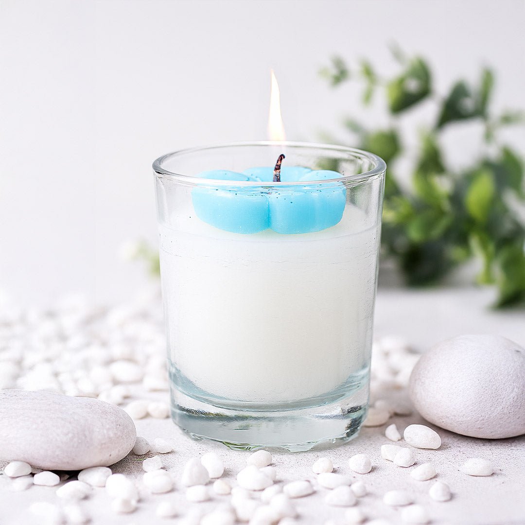 Dual-Tone Glitter Jar Candle | Love Craft Gifts