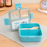 Personalized Blue Unicorn Lunchbox with Spoon & Container | Love Craft Gifts