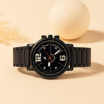 Fastrack Black Sporty Dial Watch with Personalized Gift Box | Love Craft Gifts