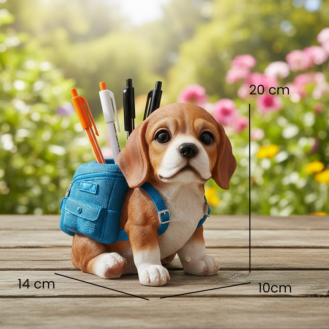 Cute Puppy Pen Stand – 20×14×10 cm | Love Craft Gifts