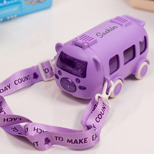 Bus-Shaped Kids Water Bottle