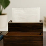 Personalized Wooden Desk Organizer Set with Clock, Calculator, Pen Stand & Accessories | Love Craft Gifts