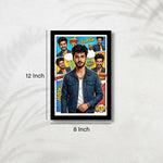 Personalized Comic Style Portrait Wall Frame (8×12 Inch) | Love Craft Gifts