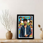 Personalized Comic Style Portrait Wall Frame (8×12 Inch) | Love Craft Gifts