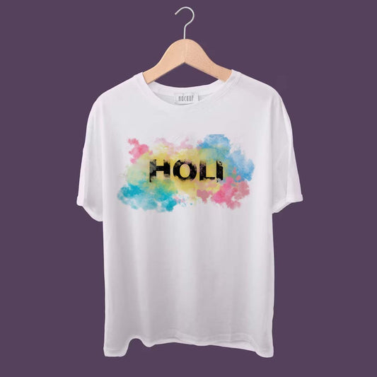 Couple T-shirt Design for Holi | Love Craft Gifts