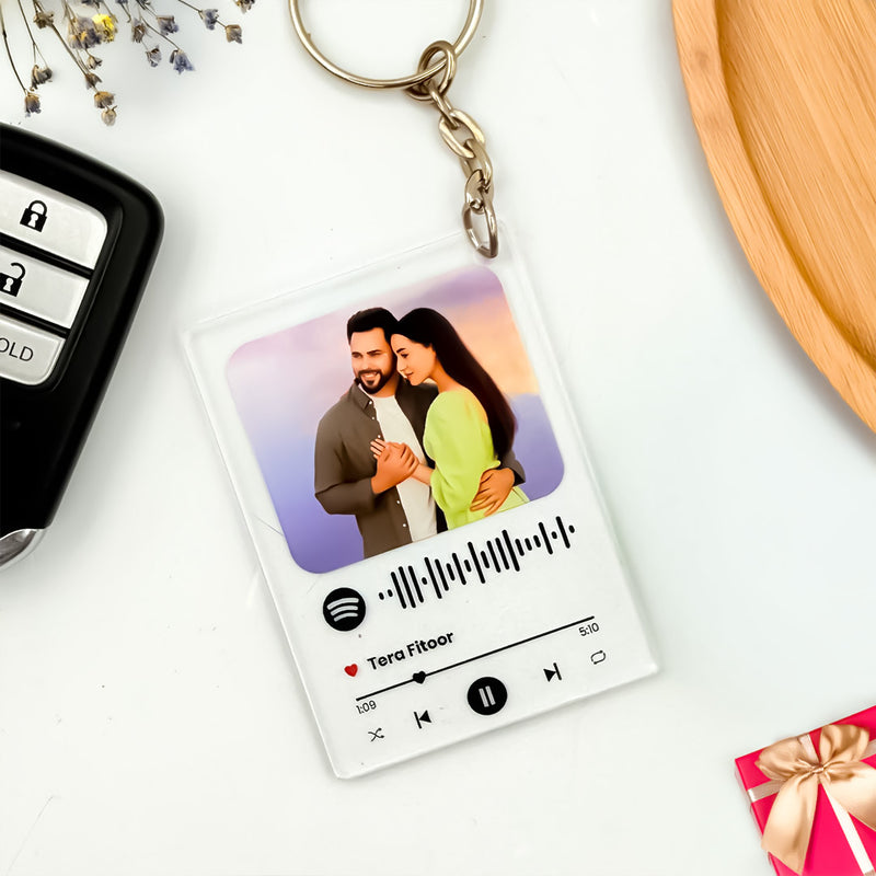 Couple Keychain Song & Name