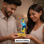 Personalized Cricket Trophy Award 4x9" | Custom Man of the Match Gift | Love Craft Gifts™