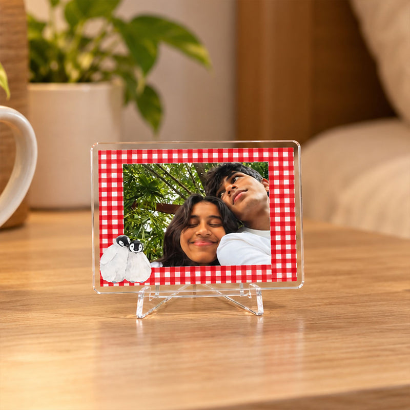 Custom Acrylic Picture Stand 2x3" | Romantic Photo Keepsake Gift | Love Craft Gifts™