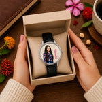 Custom Brother Photo & Name Watch | Personalized Rakhi Gift for Brother | Analog Wrist Watch | Love Craft Gifts™