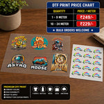 Custom DTF Transfer Printing | Upload Your Design for T-Shirts, Hoodies & Uniforms | Love Craft Gifts™