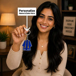 Custom Graduation Acrylic Keychain Personalized Graduation Keepsake | Love Craft Gifts™