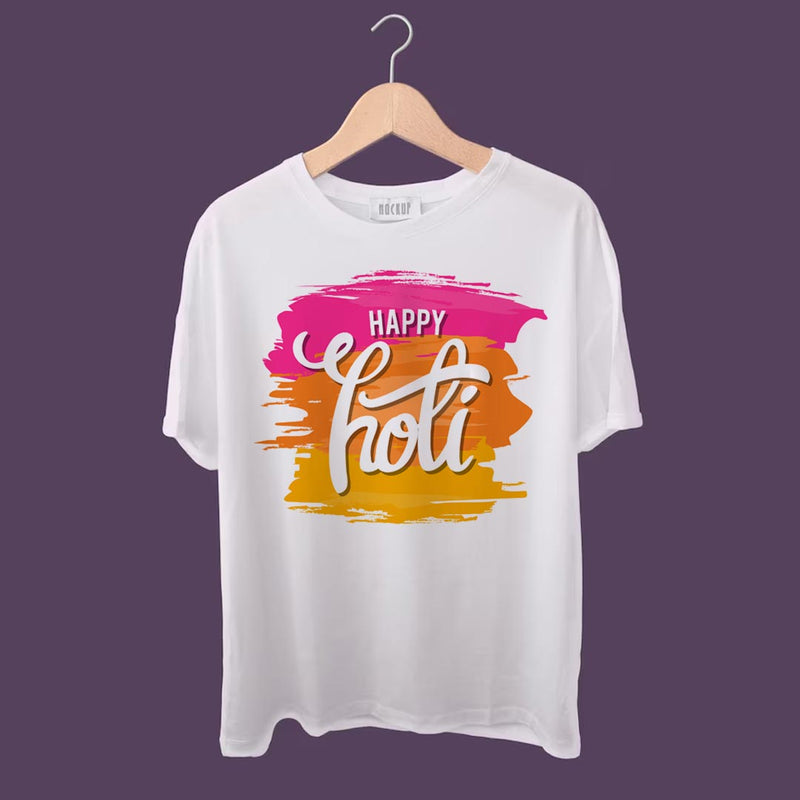 Custom Holi T-shirt 2026