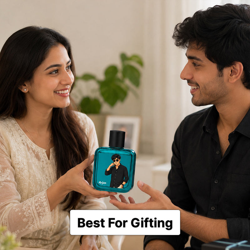 Custom Men's Fragrance Gift | Personalized Wild Stone Edge Perfume | Love Craft Gifts™