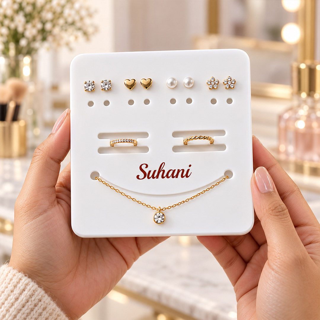 Custom Name Jewellery Display Organizer | Love Craft Gifts™