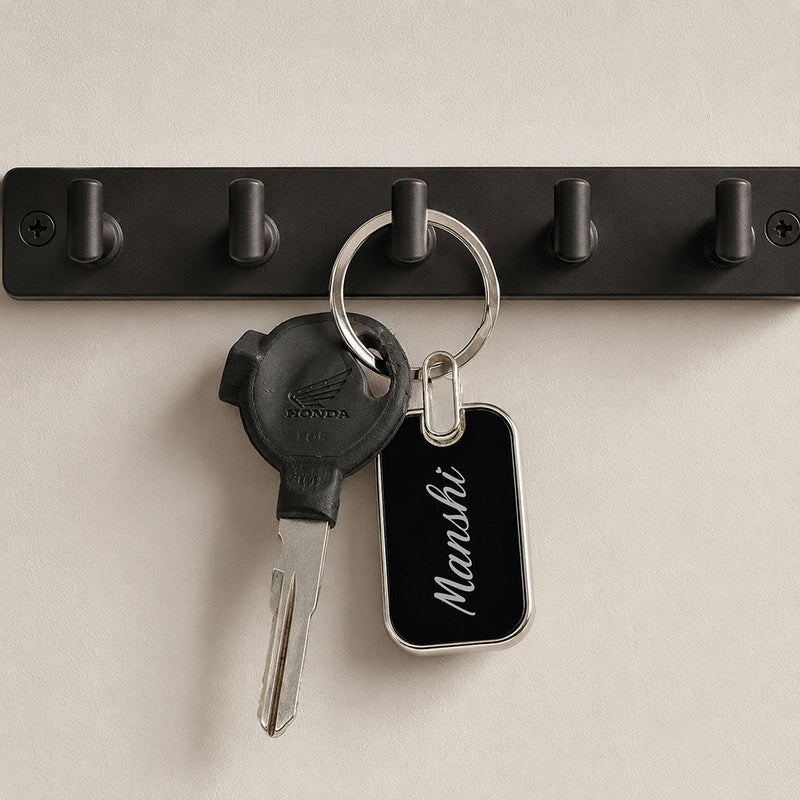 Personalized Keychain for Men & Women | Custom Metal Name Keychain | Love Craft Gifts™