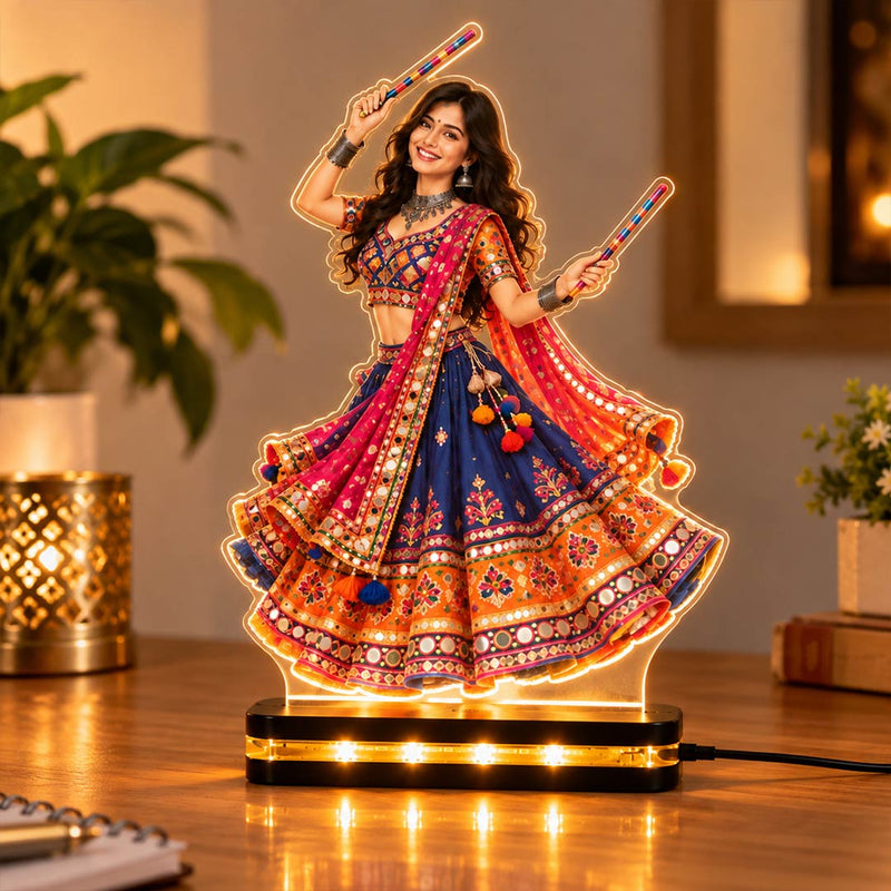 Custom Navratri Garba Photo Display | Love Craft Gifts™