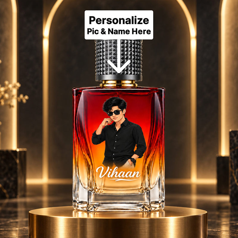 Custom Photo & Name ENVY Explorer Perfume 100ml | Gift for Men | Love Craft Gifts™