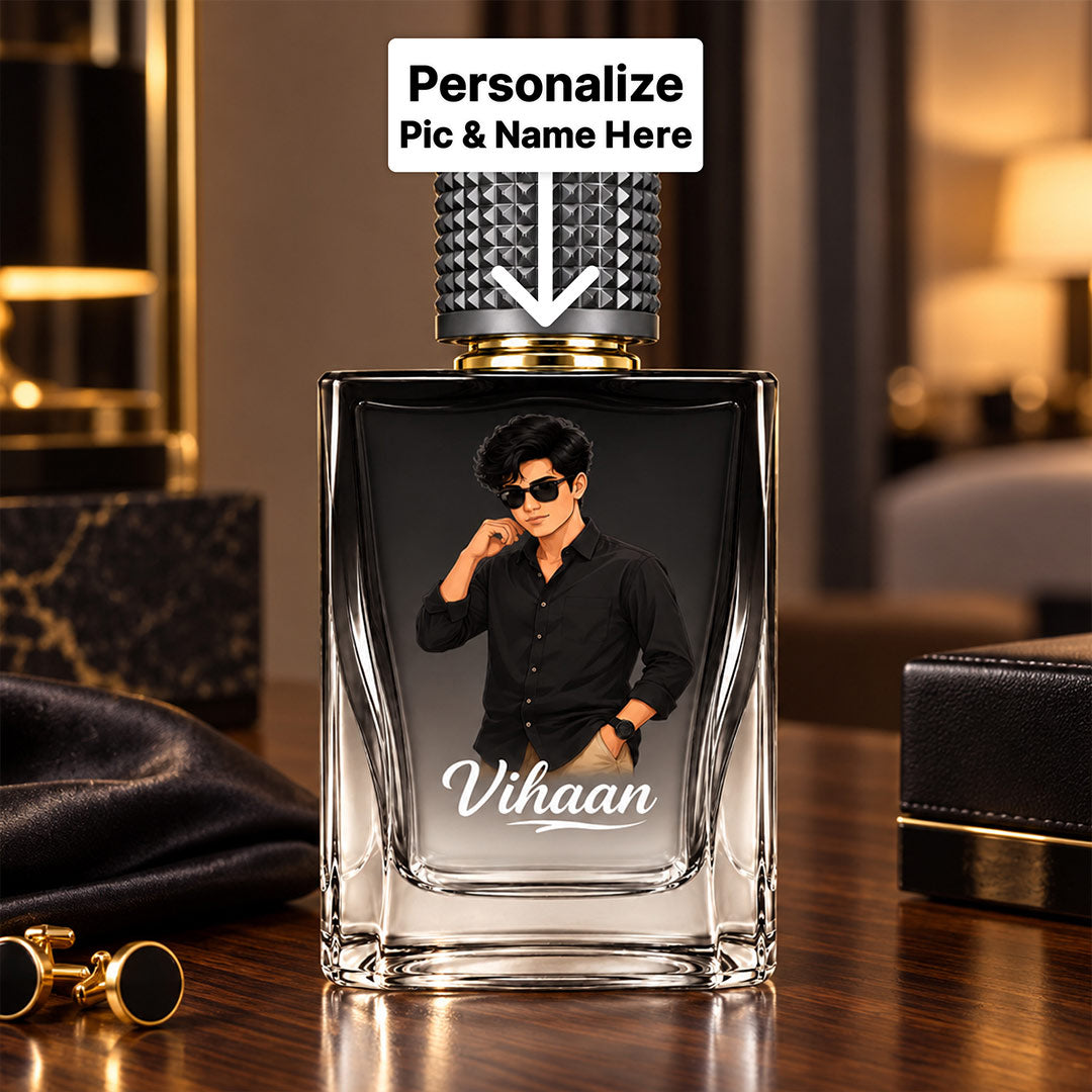 Custom Photo & Name ENVY Triumph Perfume 100ml | Gift for Men | Love Craft Gifts™