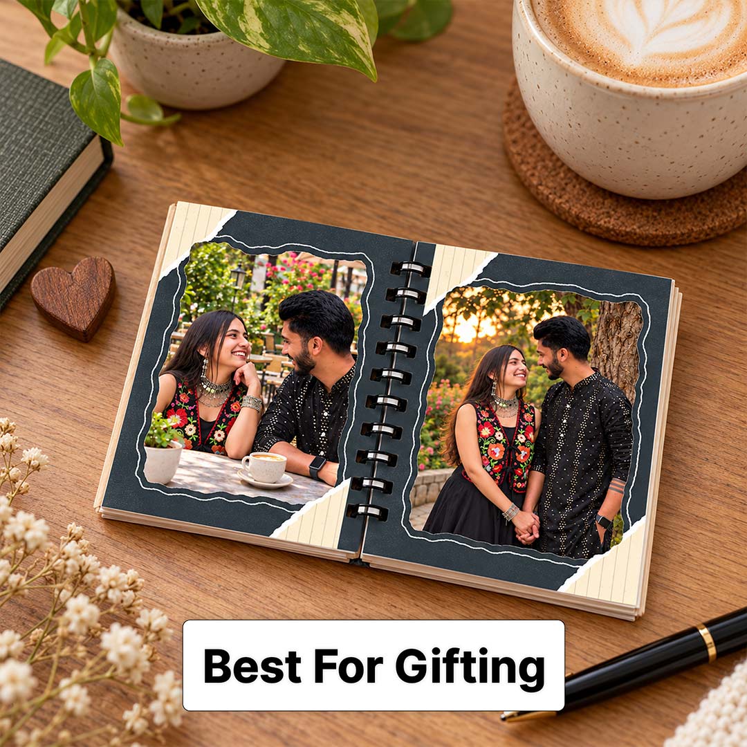 Custom Pictures Memory Album with Name | Love Craft Gifts™