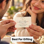 Custom Relationship Promise Card with Date | Love Craft Gifts™