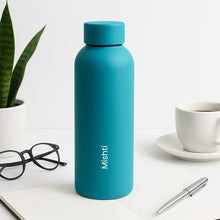 Custom Sky Blue Matte Stainless Steel Water Bottle-500ml
