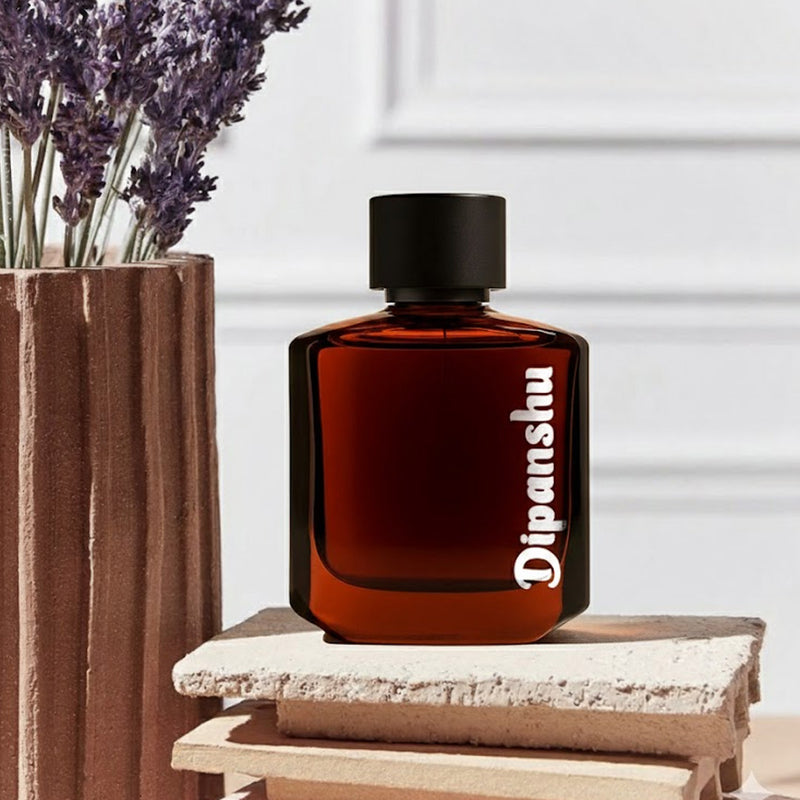 Custom Whisky Smoke Perfume Bottle with Name | Premium Fragrance Gift | Beauty & Perfume Collection | Love Craft Gifts