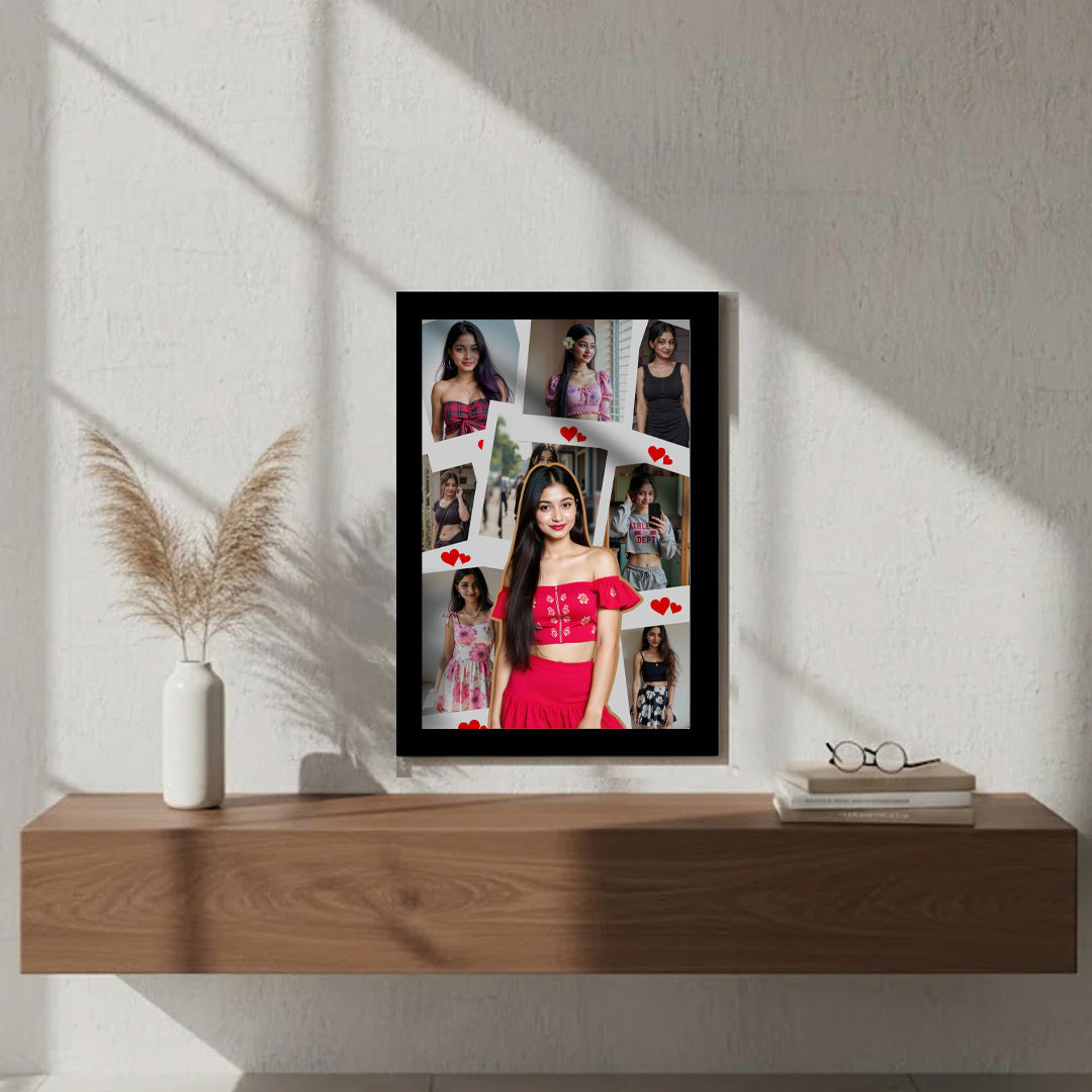 Picture-Perfect Wall – Personalized Photo Collage Frame | Love Craft Gifts