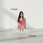 Personalized Cartoon Name Table Stand – 7×6" | Love Craft Gifts