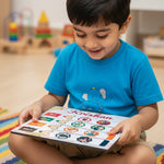 My Colour World – Personalized Kids Colour Learning Board (10×10″) | Love Craft Gifts