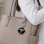 Personalized Doctor Metal Keychain with Custom Name – Premium Medical Professional Keyring Gift for Doctors & Healthcare Professionals (Standard Gift Size) | Love Craft Gifts™