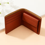 Personalized Leather Wallet with Name Plate | Love Craft Gifts