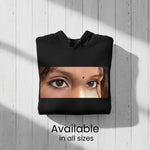 Personalized Eyes Photo Hoodie – Custom Printed Sweatshirt (All Sizes Available)