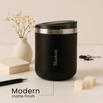 Personalized Name Double Wall Insulated Coffee Mug with Lid – 390 ML | Love Craft Gifts