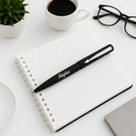 Parker Vector Matte Black Ball Pen - Personalized | Love Craft Gifts