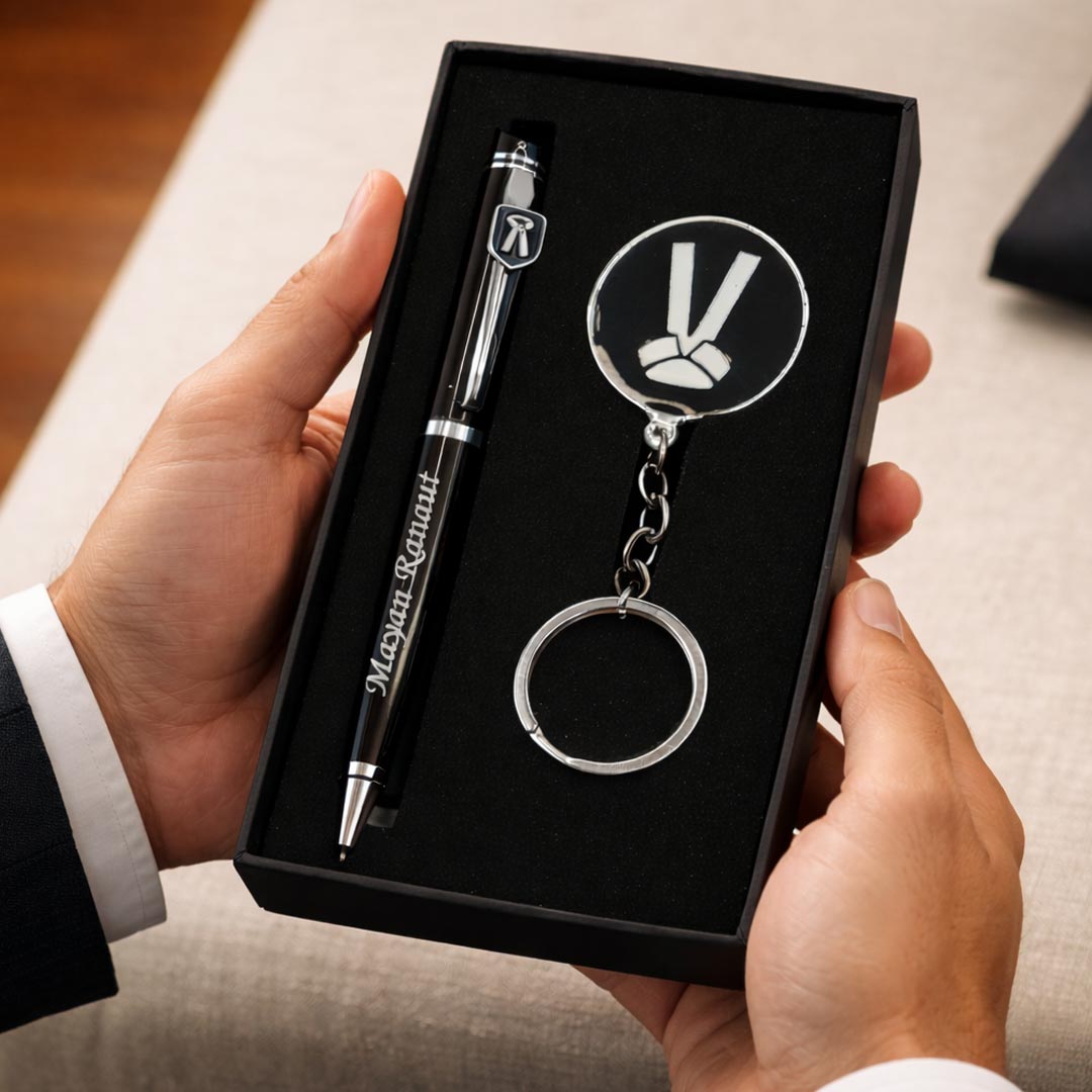 Personalized Advocate Pen & Keychain Gift Set | Love Craft Gifts