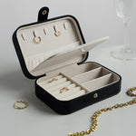 Personalized Black Leatherette Jewellery Box | Love Craft Gifts