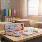 Personalized Kids Unicorn Stationery Combo Set | Custom Name & Photo