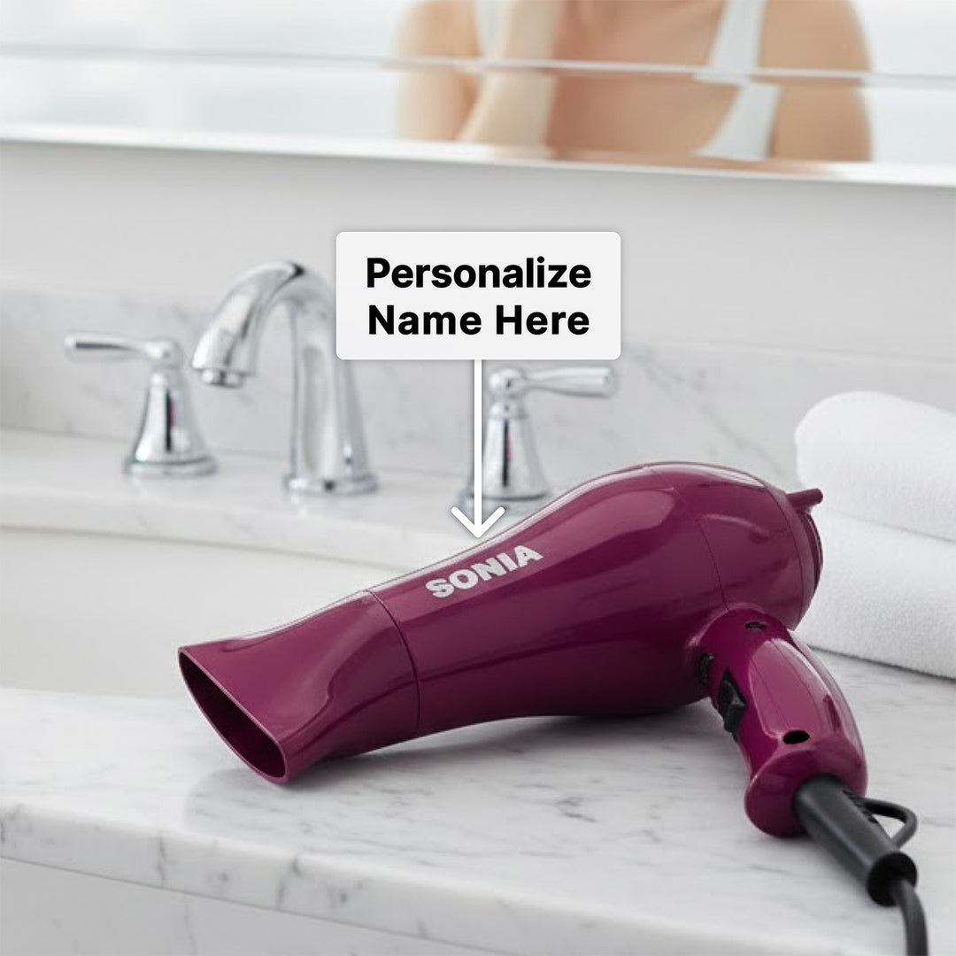 Personalized Havells 1000W Foldable Hair Dryer (Purple) | Love Craft Gifts