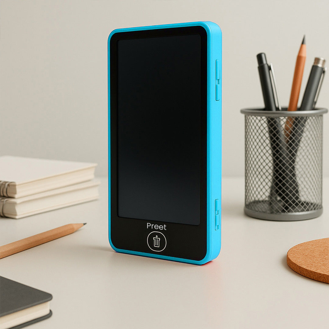 Personalized LCD Writing Tablet with Stylus – Available in Pink, Blue & Green | Love Craft Gifts