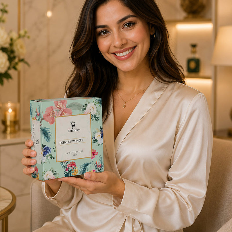 Personalized Ramsons Scent Of Wonder Eau De Parfum with Custom Name | Luxury Perfume Gift for Women & Girls - 100ml | Love Craft Gifts™