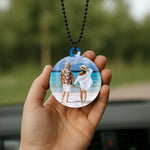 Custom Photo Car Hanger – Round Acrylic| Love Craft Gifts