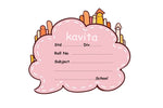 Customized Cloud Name Slips