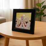 Personalized Couple Photo Frame – 4x4 Inch Square | Love Craft Gifts