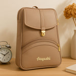 Customized Leather-Look Backpack | Love Craft Gifts