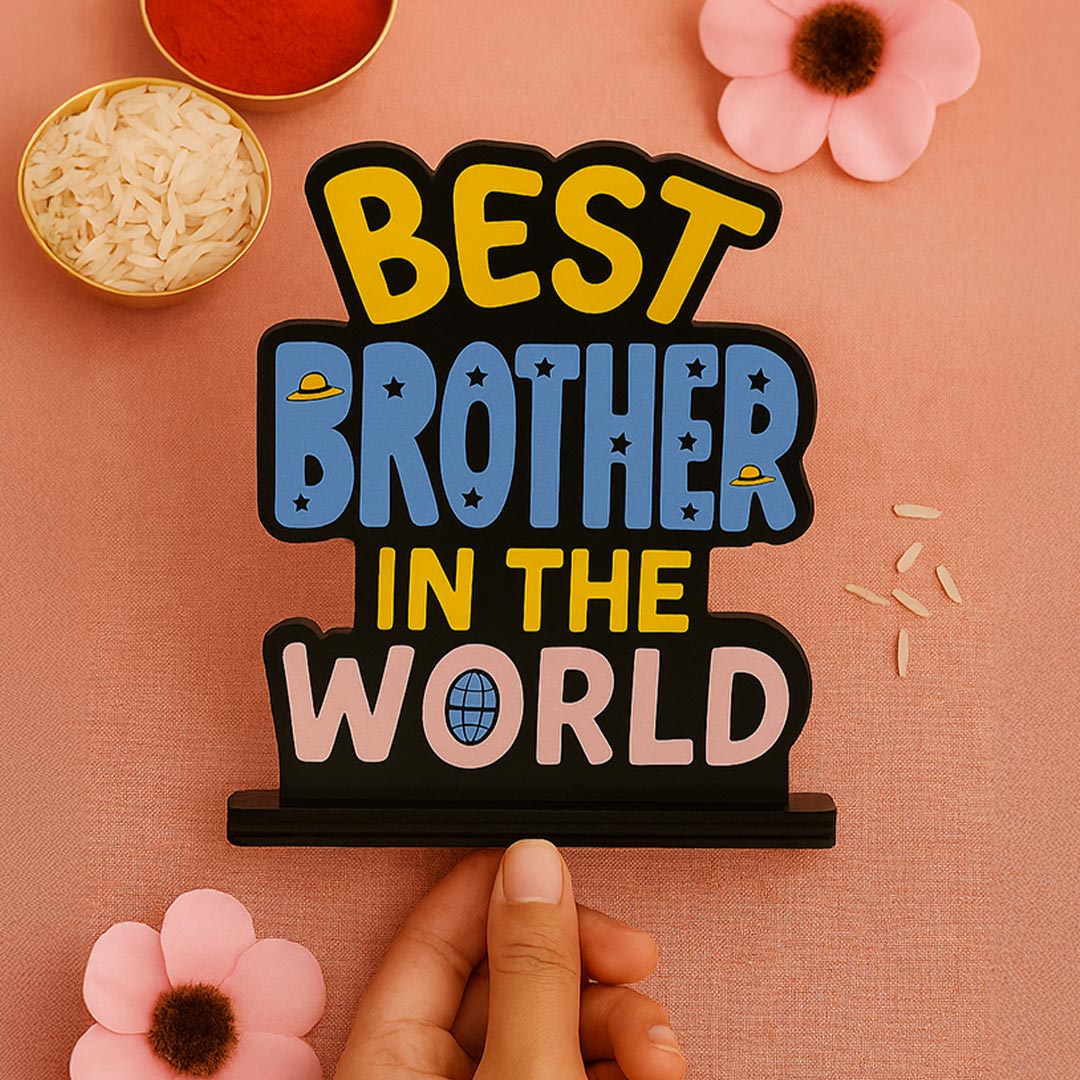 Raksha Bandhan Gift Box for Brother – Personalized Essentials Set | Love Craft Gifts